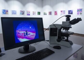 Mikroskopla inceledikleri dokuları fotoğrafladılar