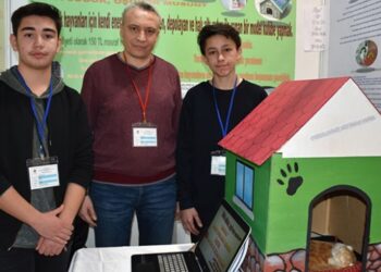 Sokak hayvanları için ısıtmalı kulübe yaptılar