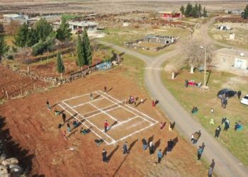 Viranşehir’de tenis kortu sevinci