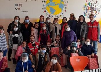 Çocuklar kitaplara kavuştu