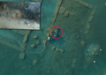 2 bin yıllık bazilika, su altı kamerasıyla görüntülendi