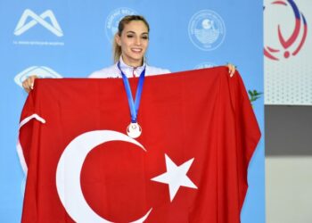 Göksu’dan büyük zafer: 30 yaşında, anne ve jimnastikte Avrupa ikincisi