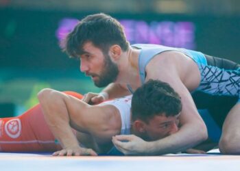 Milli güreşçiden altın madalya