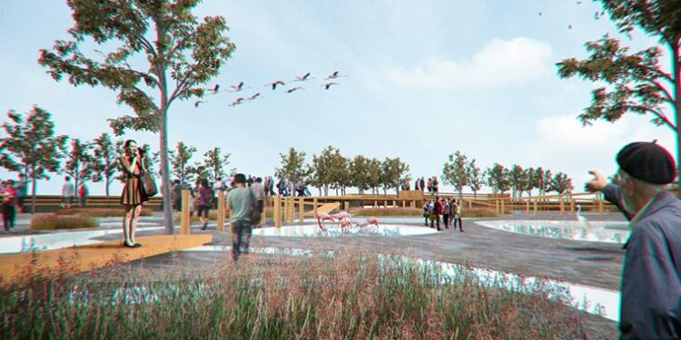 Mavişehir’e ‘Flamingo Doğa Parkı’ kuruluyor