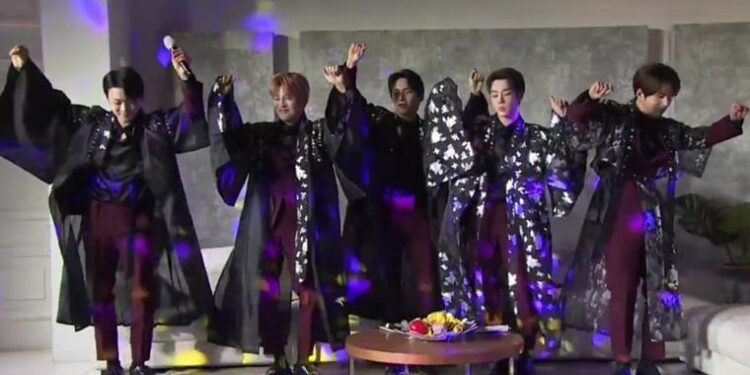 Ünlü K-Pop grubundan ‘Erik Dalı’ performansı