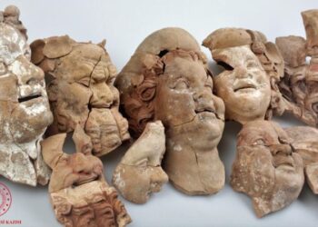 Ordu Kurul Kalesi’nde 2 bin 100 yıllık büst ve masklar bulundu