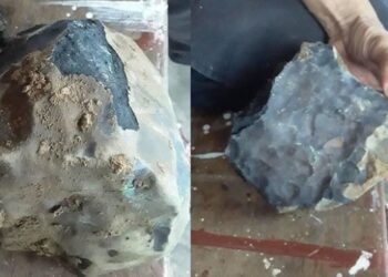 Evine gök taşı düşen Endonezyalı milyoner oldu