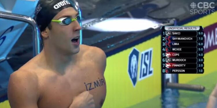 Havuzların kralı Emre Sakçı’dan bir Avrupa rekoru daha