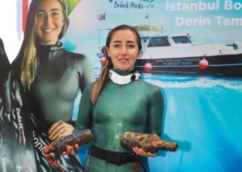 Şahika Ercümen “Sıfır Atık Dalışı” için Şanlıurfa’da