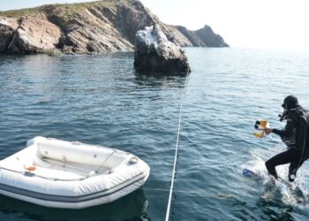 Marmara Denizi’nde suni mercan adası oluşturuldu