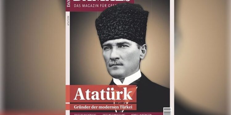 Ünlü Alman dergisi ‘Damals’, Atatürk’ü kapağına taşıdı