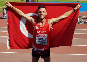 Mert Kahraman, Avrupa 20 Yaş Altı Atletizm Şampiyonası’nda madalya kazandı