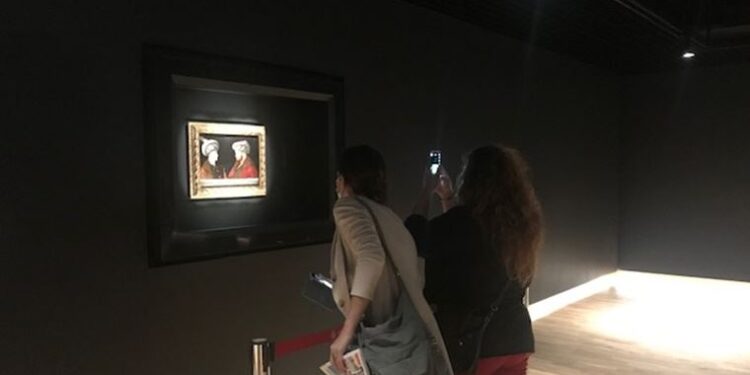 Fatih Sultan Mehmet’in tablosu ziyarete açıldı