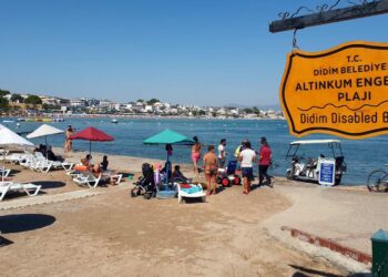 Engelsiz Plaj dünyanın dört bir yanından misafirlerini ağırlıyor