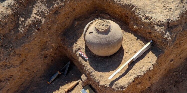Van’daki kazılarda bulundu… Kolundaki detay dikkat çekti