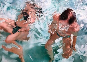 Gerçek gibi görünen suluboya resimler