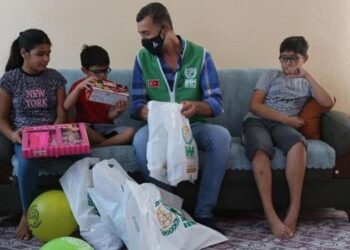 Afrikalı Ali’den Kayserili yetimlere sürpriz