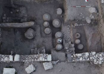 Amorium Antik Kenti’nde Bizanslılar’dan kalma tahıl ambarı bulundu