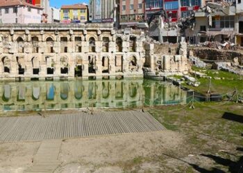 Roma Hamamı’nın turizme kazandırılması için çalışmalar sürdürülüyor