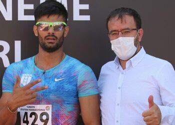 Milli atlet Sinan Ören’den Türkiye rekoru