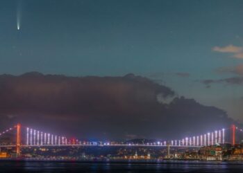Neowise kuyruklu yıldızı İstanbul semalarında