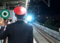 Marmaray’dan 100. yük treni geçti