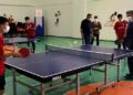 Van’da masa tenisi sporcularına malzeme desteği