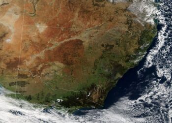 Avustralya’nın yeniden yeşerdiğini gösteren uydu görüntüleri