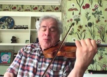 Dünyaca ünlü efsane kemancı Itzhak Perlman’dan karantinada keman dinletisi