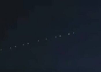 Starlink uydu serisi Mardin’den görüldü