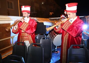 Nevşehir’de vatandaşlar sahura mehter marşı ile kalktı