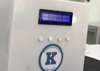 Öğretmenlerden hava dezenfekte cihazı ve temassız termometre