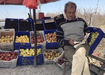 Müşterilerini beklerken bin kitap bitirdi