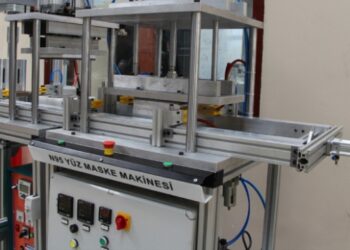 Meslek liselerinden bir başarı daha: N95 maske makinesi üretildi