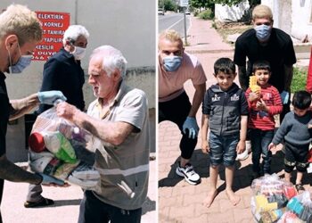 Diego Angelo’dan ihtiyaç sahiplerine yardım