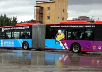 Erzurum’da sağlık çalışanlarına şehir içi ulaşım ücretsiz