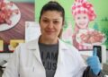 Gülleyi ciridi bıraktı, 28 yıldır ‘kasap abla’