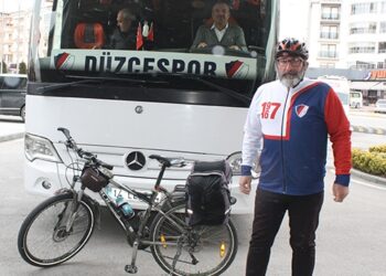 Desteklediği takım için 639 km pedal çevirdi