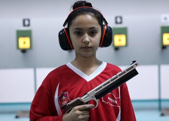 Minik Meryem Nur’dan havalı tabancada 4 şampiyonluk