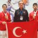 Tekvandoda 1 altın 1 gümüş madalya