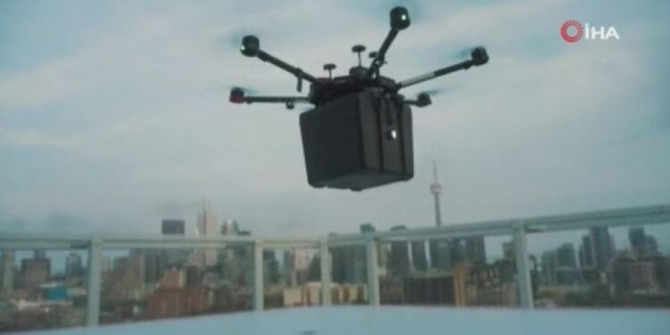 Dünyada nakil için ilk kez drone ile akciğer taşındı