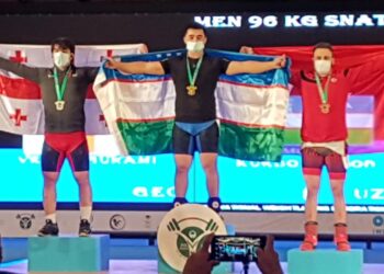 Milli halterci Muhammed Emin Burun bronz madalya kazandı