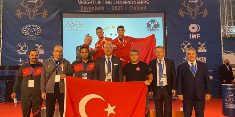 Millilerden Avrupa Halter Şampiyonası’nda 6 madalya