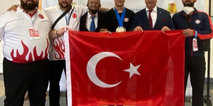 Sami Baki Kıymet rekorla Avrupa şampiyonu