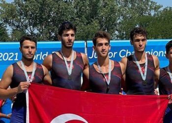 Genç milli kürekçiler, Dünya Şampiyonası’nda ikinci oldu