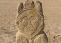 Kazakistan’da 1300 yıllık eski Türk dönemine ait taş heykel bulundu