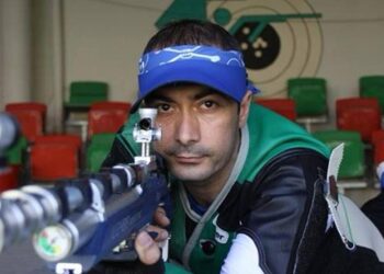 Milli atıcı Ömer Akgün olimpiyat dördüncüsü oldu