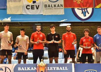 Voleybol 18 Yaş Altı Erkek Milli Takımı’ndan gümüş madalya