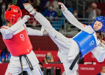 Milli tekvandocu Rukiye Yıldırım beşinci oldu