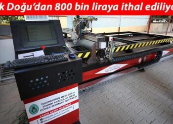 Meslek lisesi öğrencileri okullarında CNC fiber lazer kesim makinesi üretti